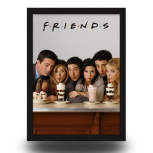 Friends TV Show Poster Frame | Iconic Sitcom Wall Art