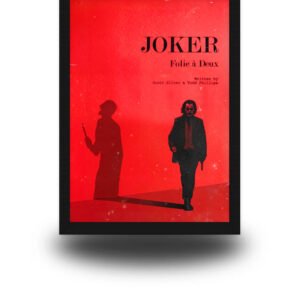 Joker Folie à Deux Poster Frame | Joaquin Phoenix Wall Art