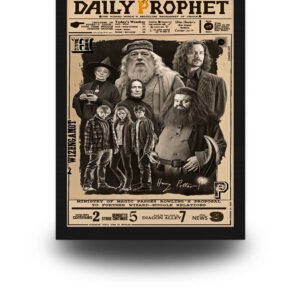 Harry Potter Daily Prophet Poster Frame