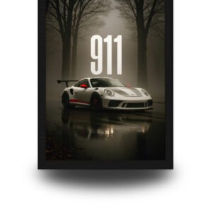 Porsche 911 GT3 in Fog