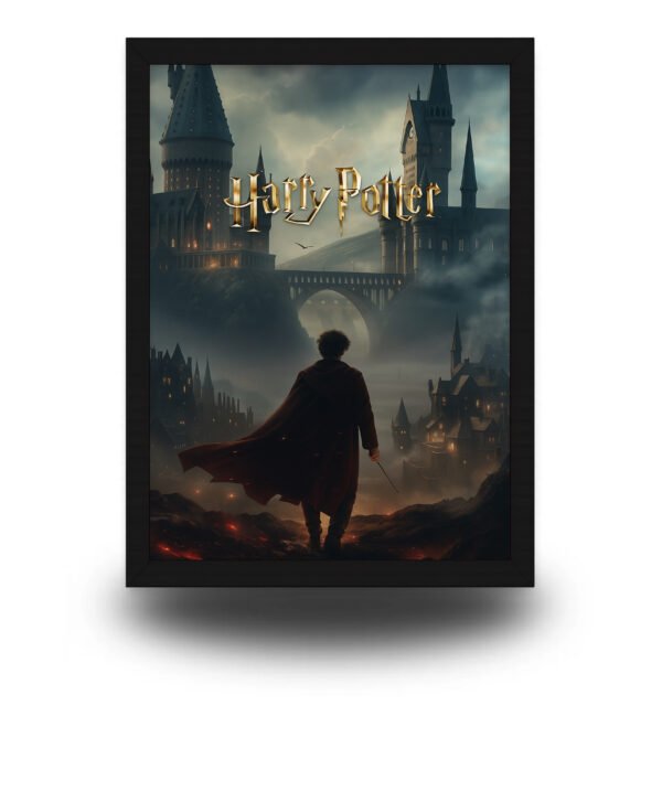 Harry Potter Hogwarts Castle Poster Frame