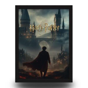Harry Potter Hogwarts Castle Poster Frame