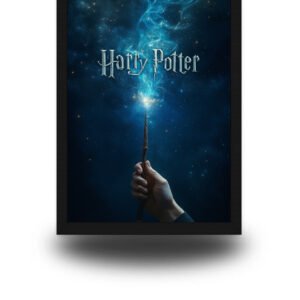 Harry Potter Wand Magic Poster Frame | Wizarding World Wall Art