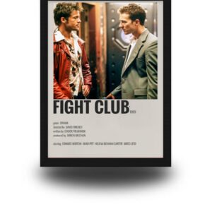 Fight Club Poster Frame