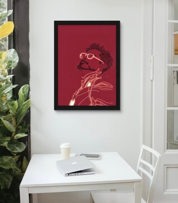 Neon Iron Man - Image 2