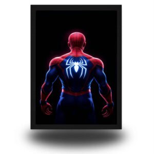 Spider-Man Wall Art – 4K High-Resolution Framed Poster