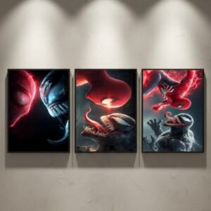 Spider-Man vs Venom Face-Off 3-Frame Bundle โ Set