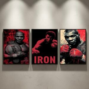 Mike Tyson 3-Frame Bundle – Set