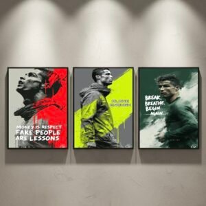 Cristiano Ronaldo Motivation 3-Frame Bundle – Set