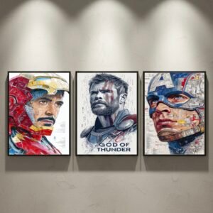 Marvel 3 Frame Bundle – Iron Man, Thor & Captain America