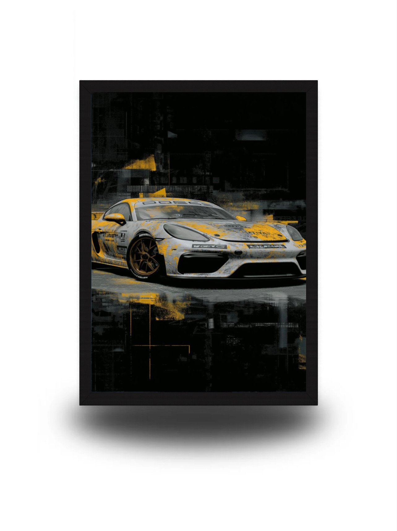 Porsche 718 Cayman GT4 RS – 3- Frame Bundle-Set - Image 4