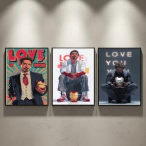 Iron Man “I Love You 3000” 3-Frame Bundle – Set