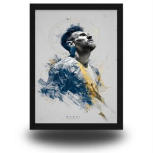 Lionel Messi Wall Art – Premium 4K Framed Poster
