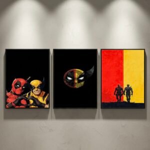 Deadpool & Wolverine 3-Frame Bundle – Set