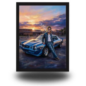 Billy Hargrove with 1979 Chevy Camaro Z/28 – Stranger Things