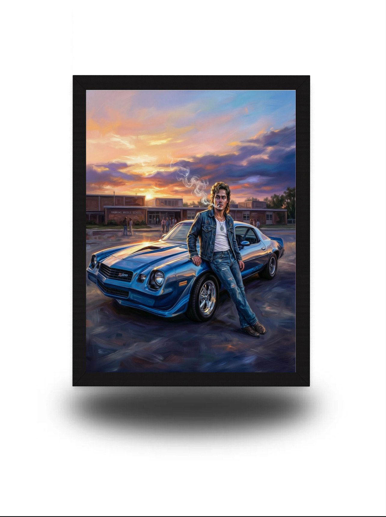 Billy Hargrove with 1979 Chevy Camaro Z/28 – Stranger Things