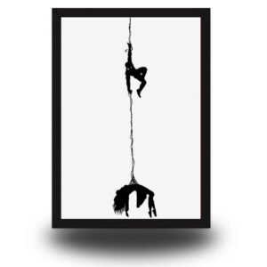 Spider-Man Saving MJ – 4K Framed Poster