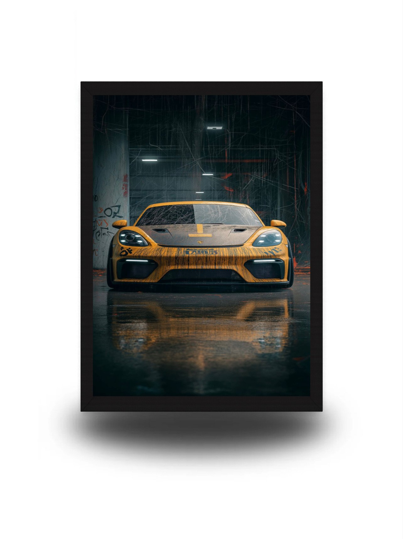 Porsche 718 Cayman GT4 RS – 3- Frame Bundle-Set - Image 2