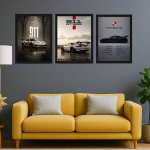 Porsche 3-Frame Set