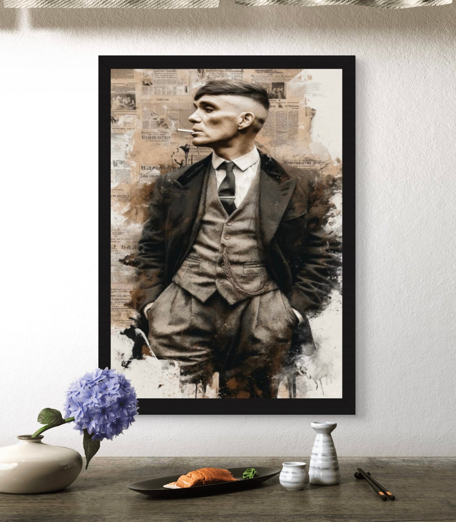 Peaky Blinders Wall Art – Premium 4K Framed Poster - Image 2